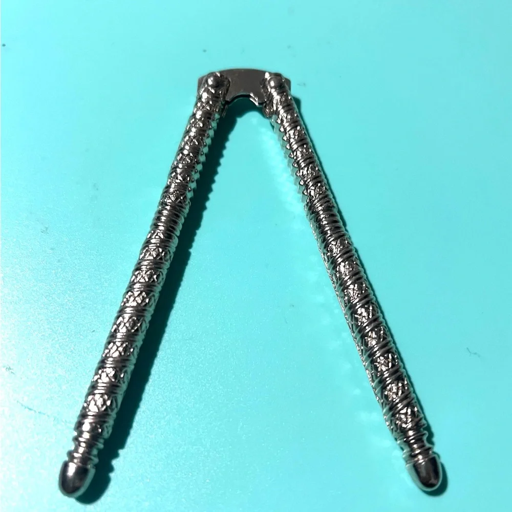 VTG   Lot 3 Metal Handheld Nut Crackers  and 4 Small Forks